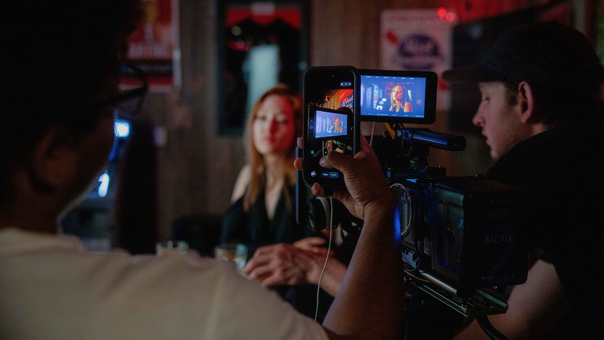 Behind the scenes still 4